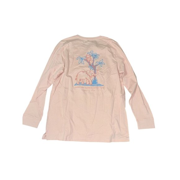 Ivory Ella XL Long Sleeve Pocket Tee - Picture 4 of 5